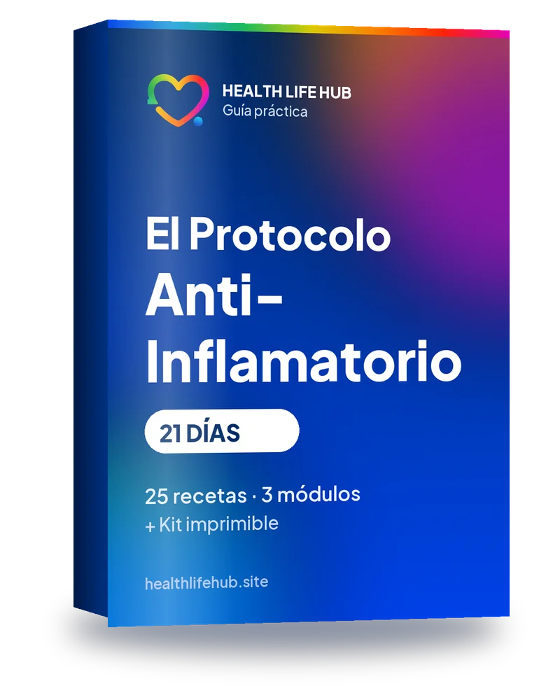 Ebook El Protocolo Anti-Inflamatorio de 21 días de Health Life Hub