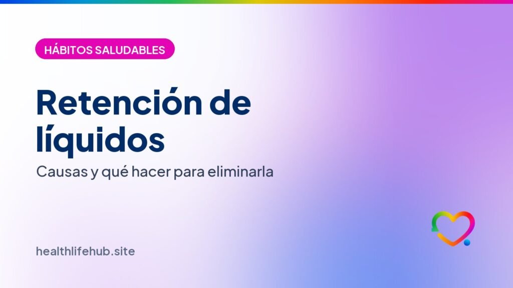 Retención de líquidos: causas y qué hacer para eliminarla